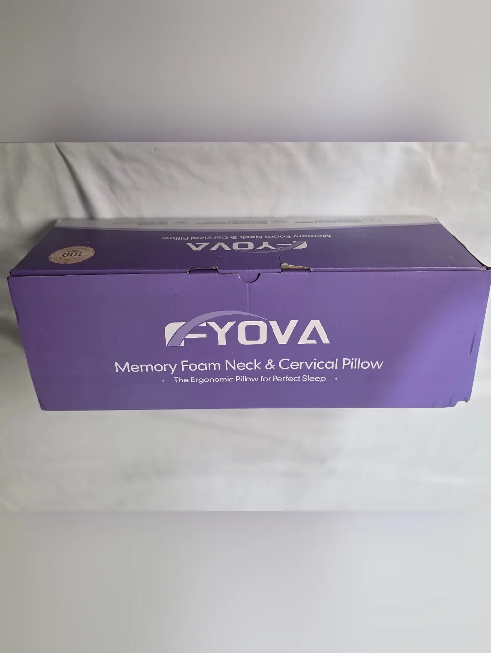 F-YOVA Memory Foam Contour Pillow - Ergonomic Support NEW IN BOX - Picture 7 of 13